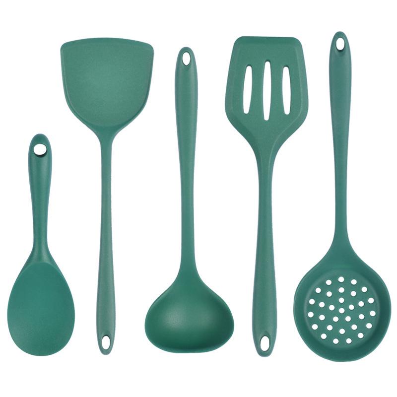 5pcs Silicone Kitchen Utensils Set | Non-stick Cooking Spatula