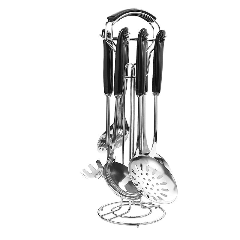 Stainless Steel Spatula Wholesale Spoon Set Kitchen Extended Anti-scalding Spoon Kitchen Utensils Shovel